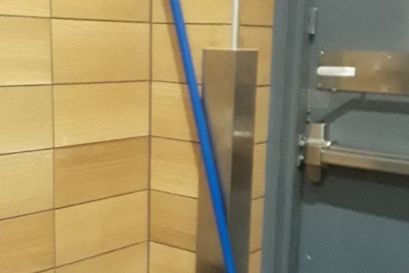 Mop, bucket and cleaning tools
